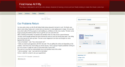 Desktop Screenshot of firsthorseatfifty.com